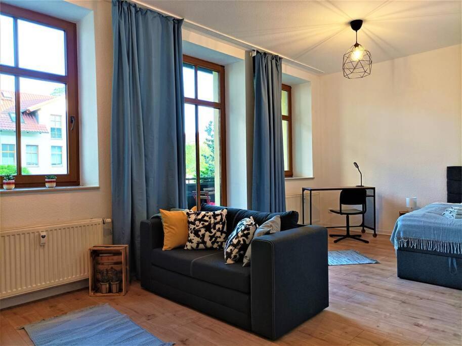 Modernes Apartment Mit Balkon Magdeburg Eksteriør billede